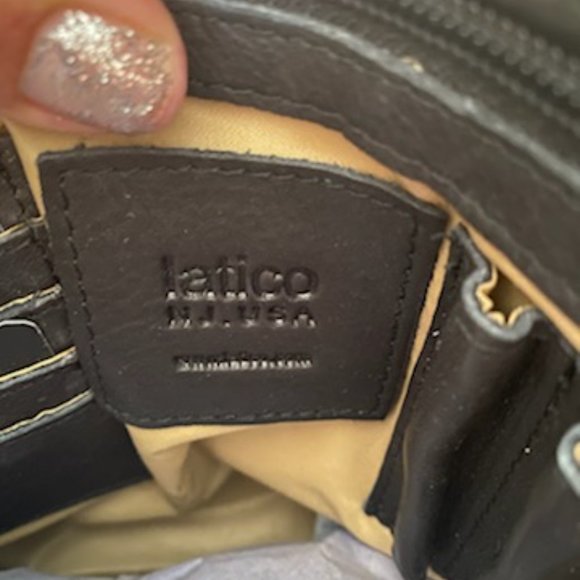 Latico, NEW WITH TAGS, Beautiful Leather Backpack, Black